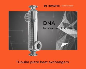 Trubkové výměníky tepla DNA od společnosti Hexonic