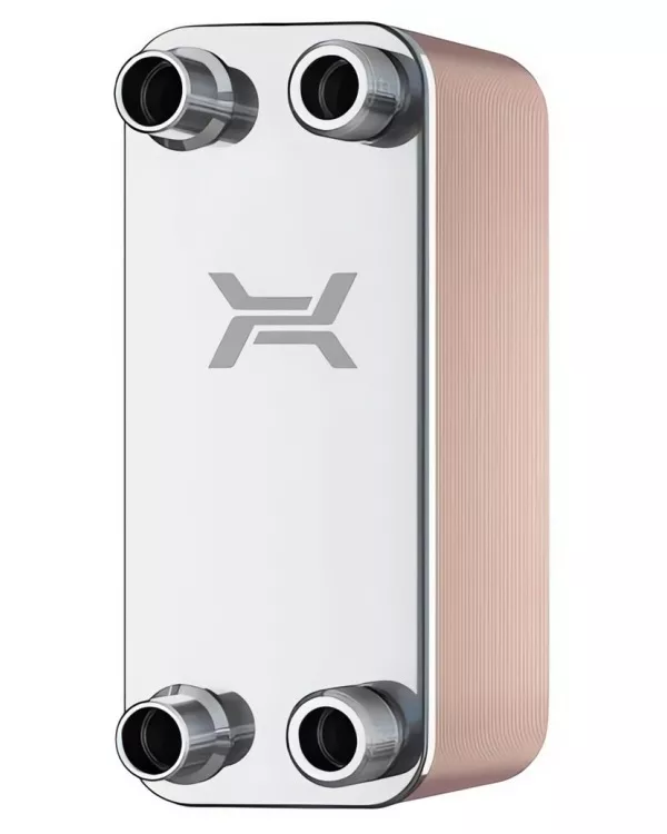 Pájený nerezový deskový výměník tepla RVB31-40 HEXONIC